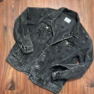 Black boyfriend jean jacket